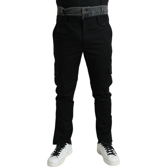 Elegant Skinny Cotton Stretch Joggers