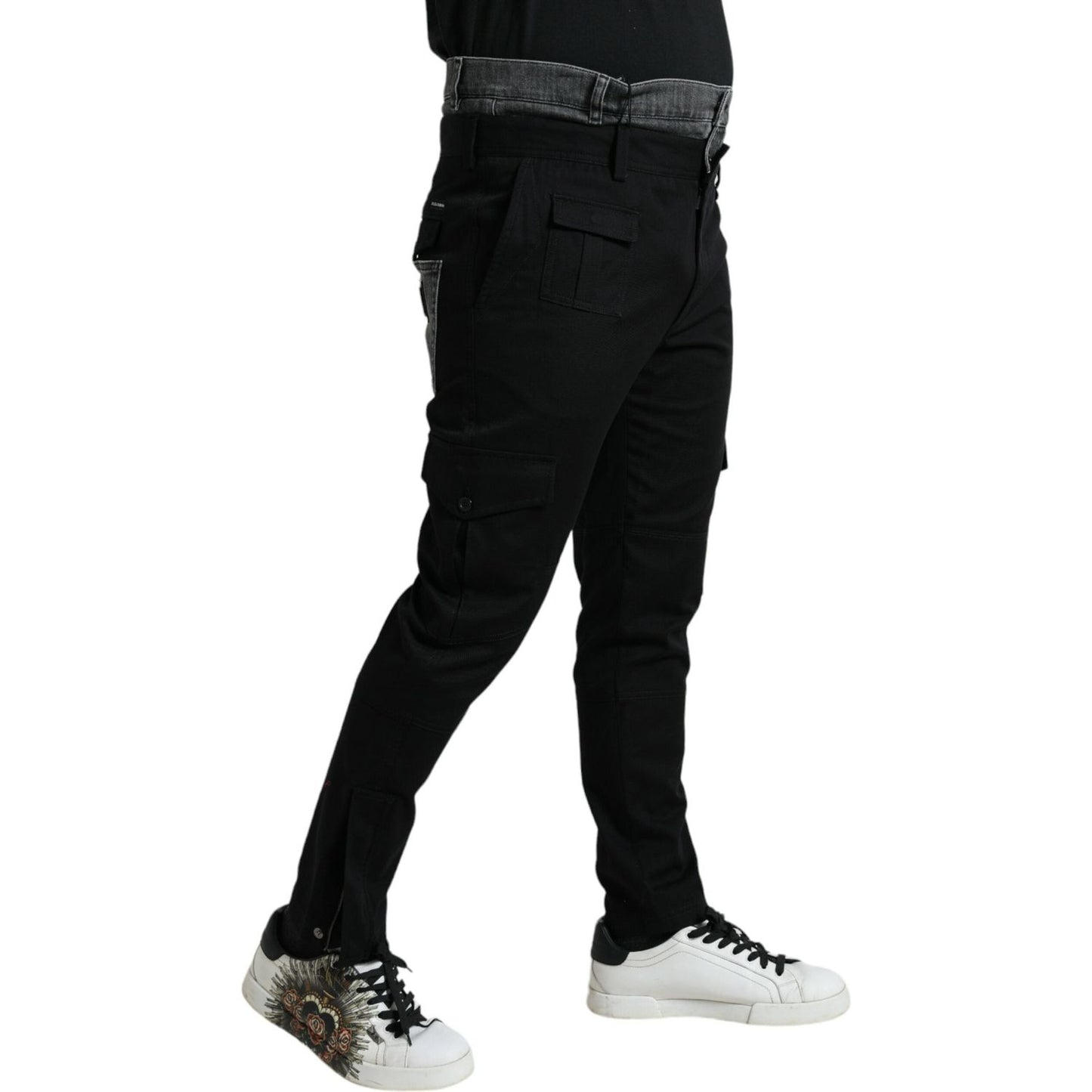 Elegant Skinny Cotton Stretch Joggers