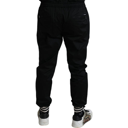 Sleek Skinny Cotton Jogger Pants