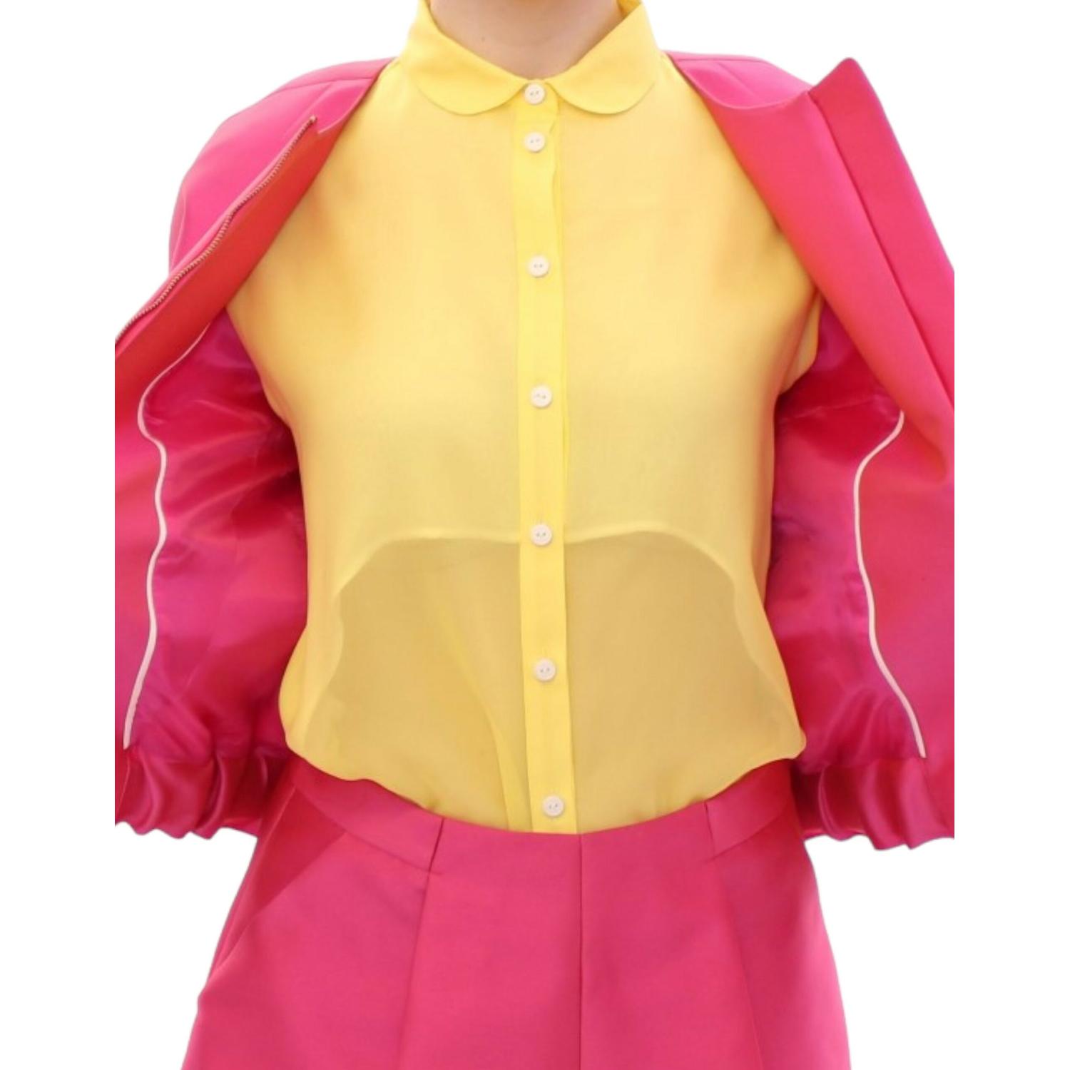 CO|TE Pink silk blend jacket