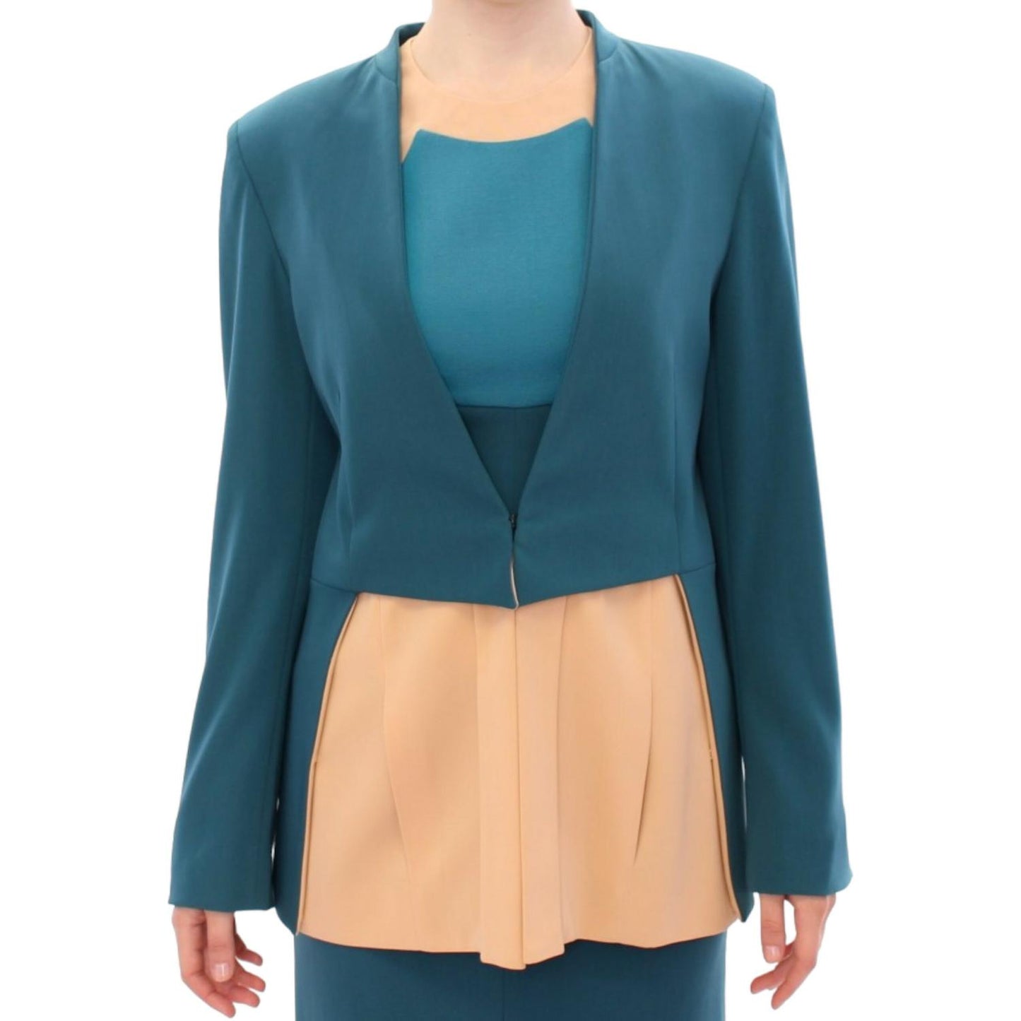 Chic Transitional Two-Tone Blazer