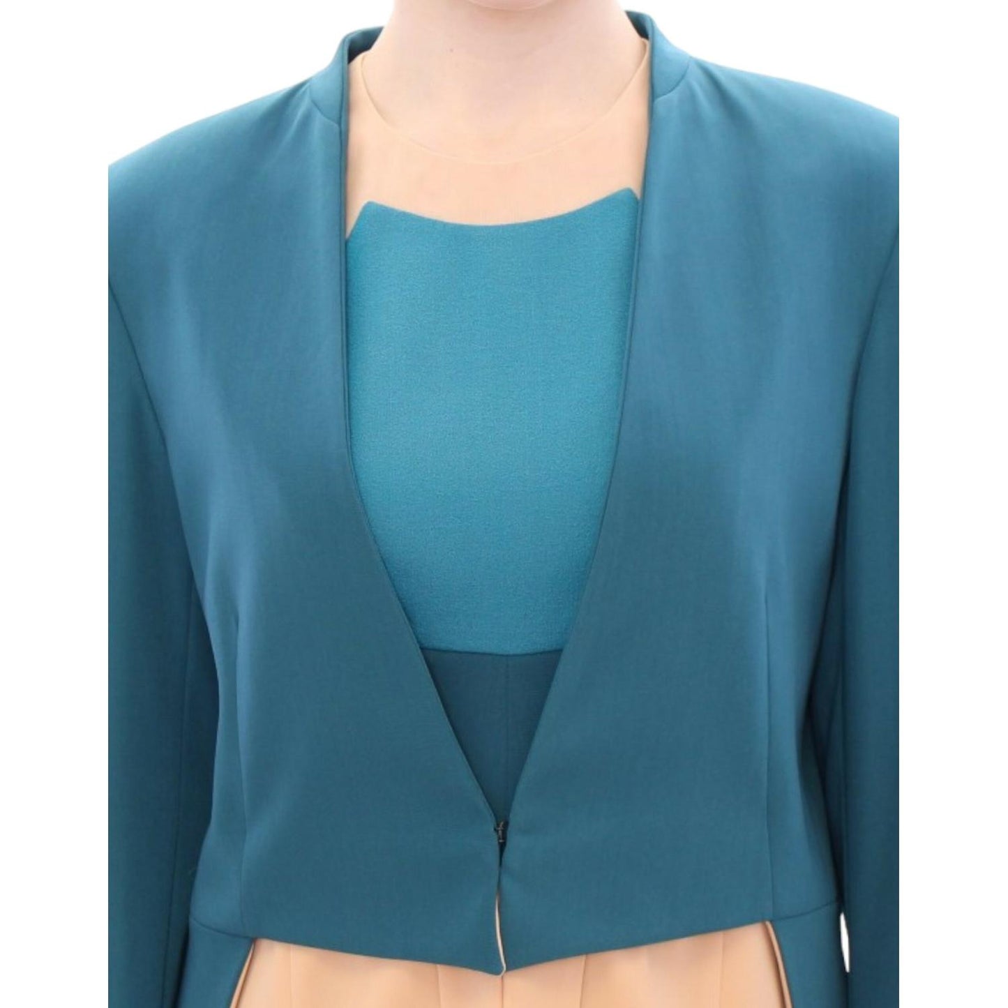 Chic Transitional Two-Tone Blazer