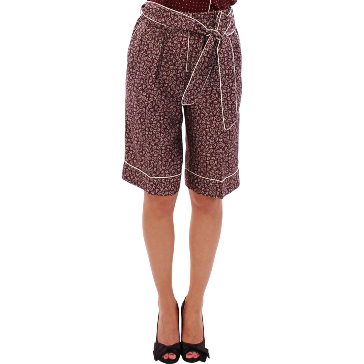 Chic Silk Pajama Shorts