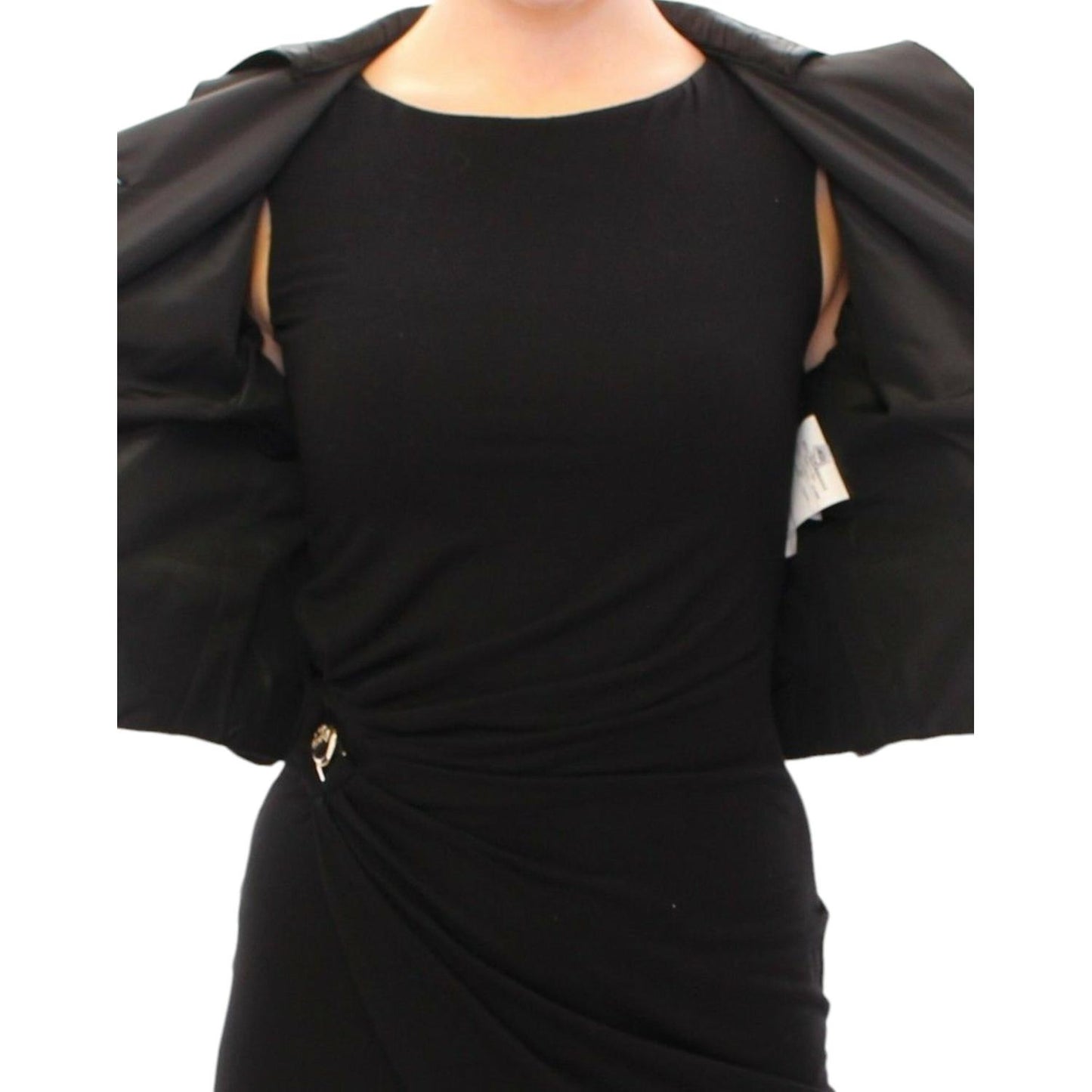 Elegant Black Bolero Shrug Jacket