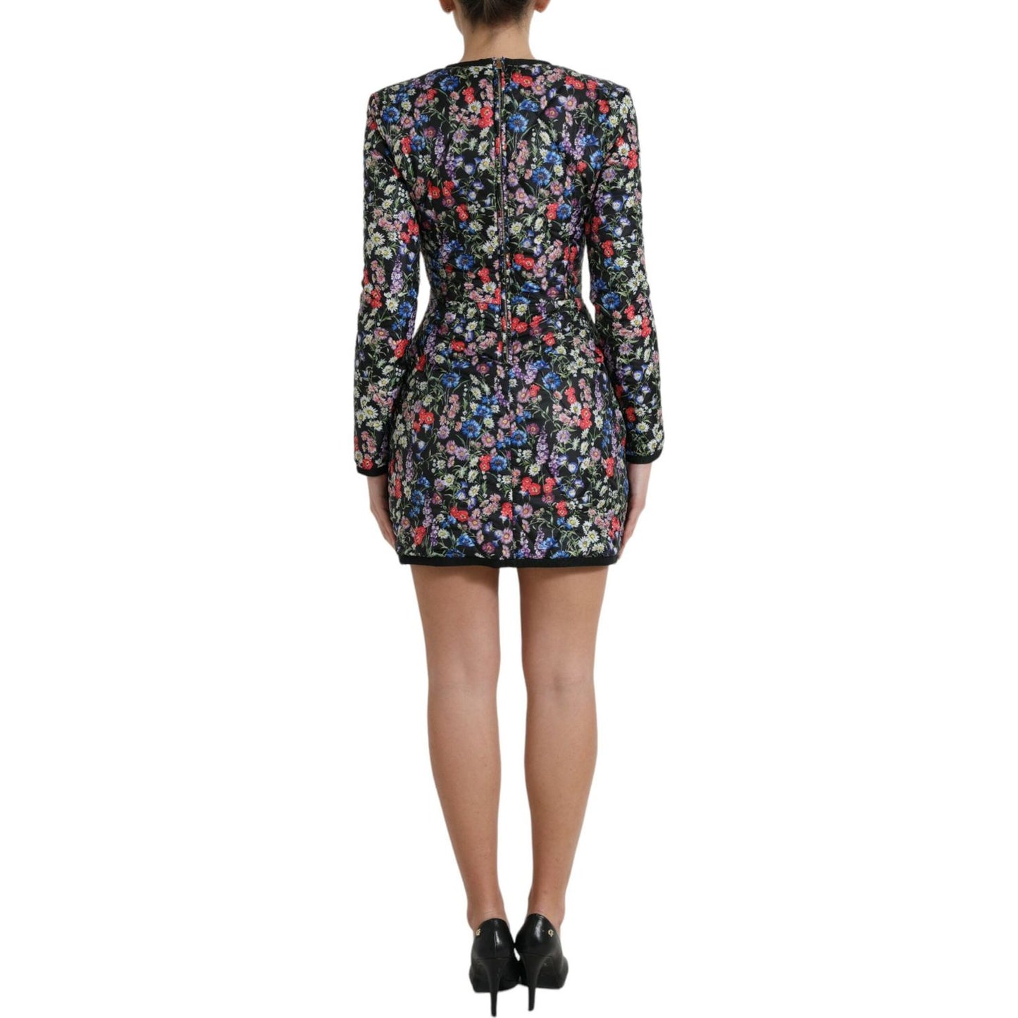 Floral Sheath Mini Dress Elegance