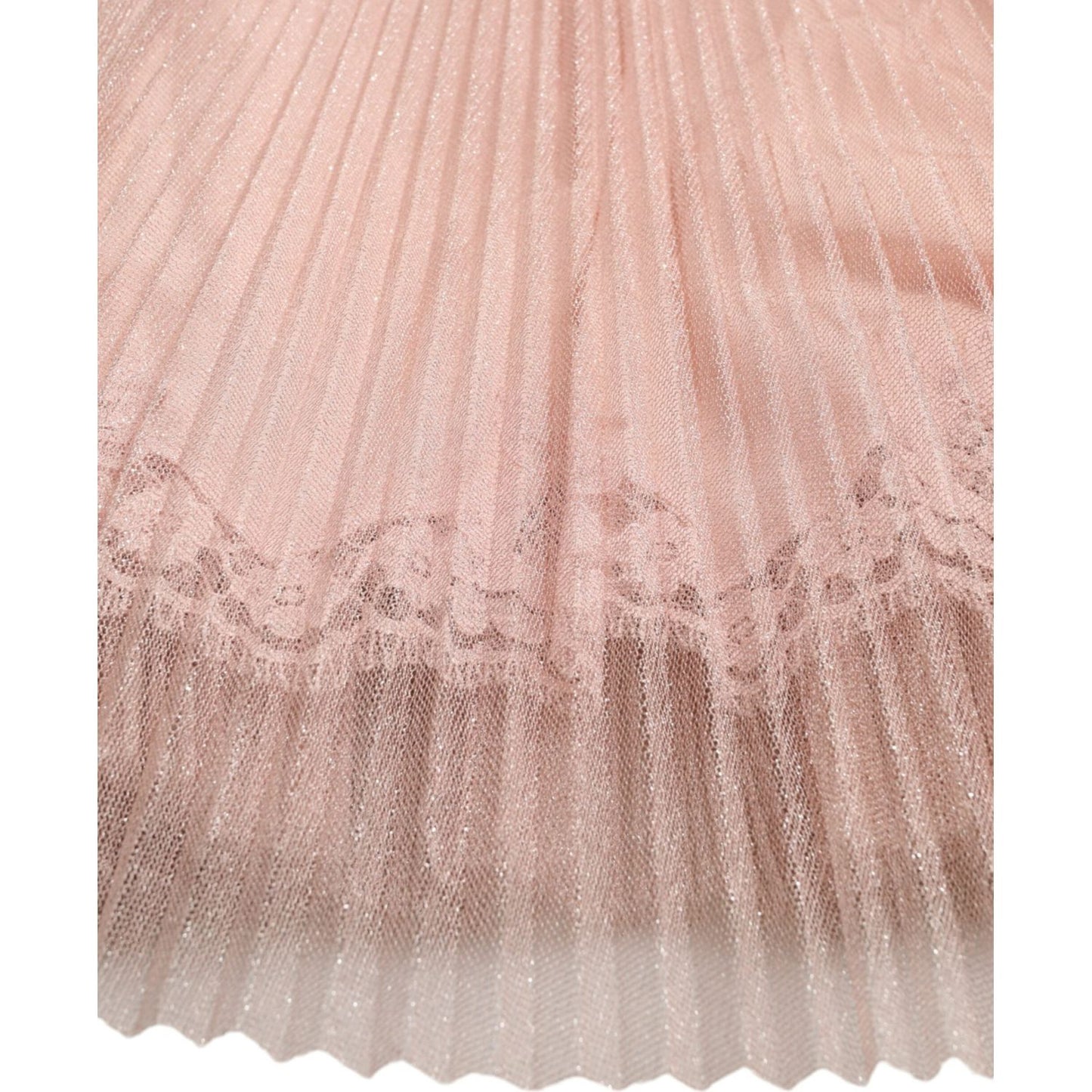 Elegant Asymmetrical Pink Tulle Dress