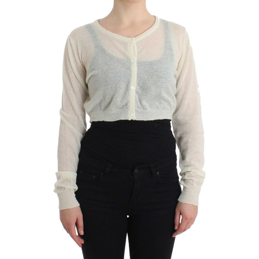 Chic Cropped Alpaca Blend Sweater