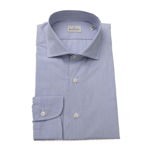 Elegant Cotton French Collar Dress Shirt Bagutta