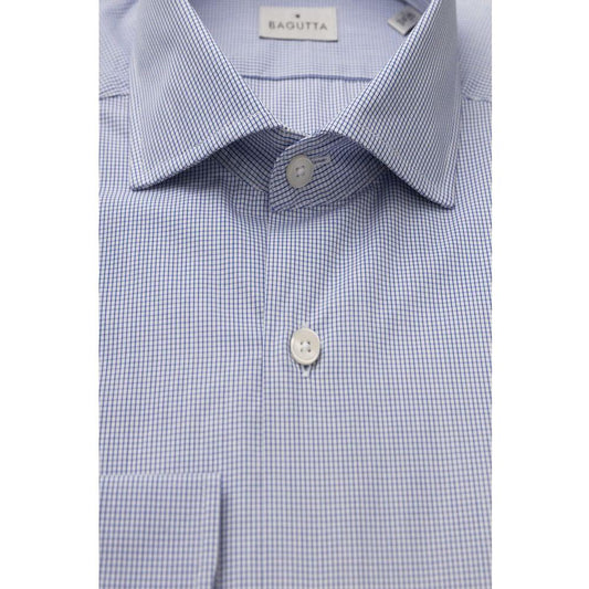 Elegant Cotton French Collar Dress Shirt Bagutta