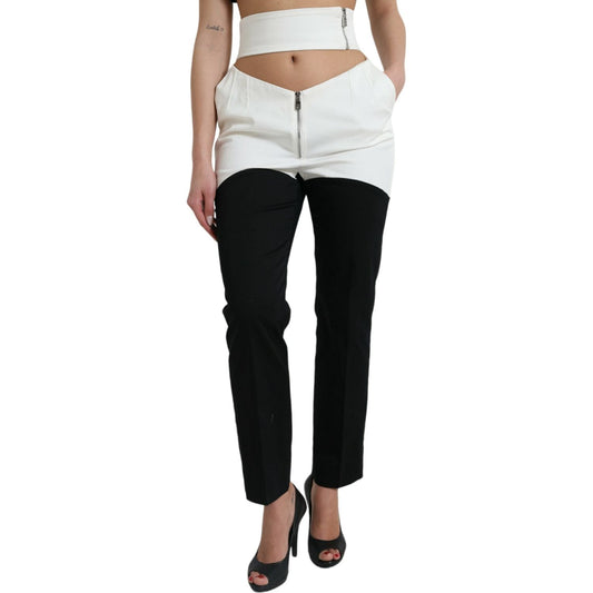 High Waist Tapered Chic Pants