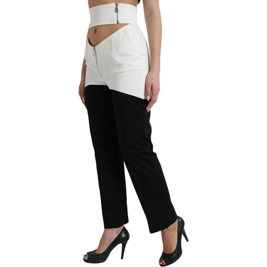 High Waist Tapered Chic Pants