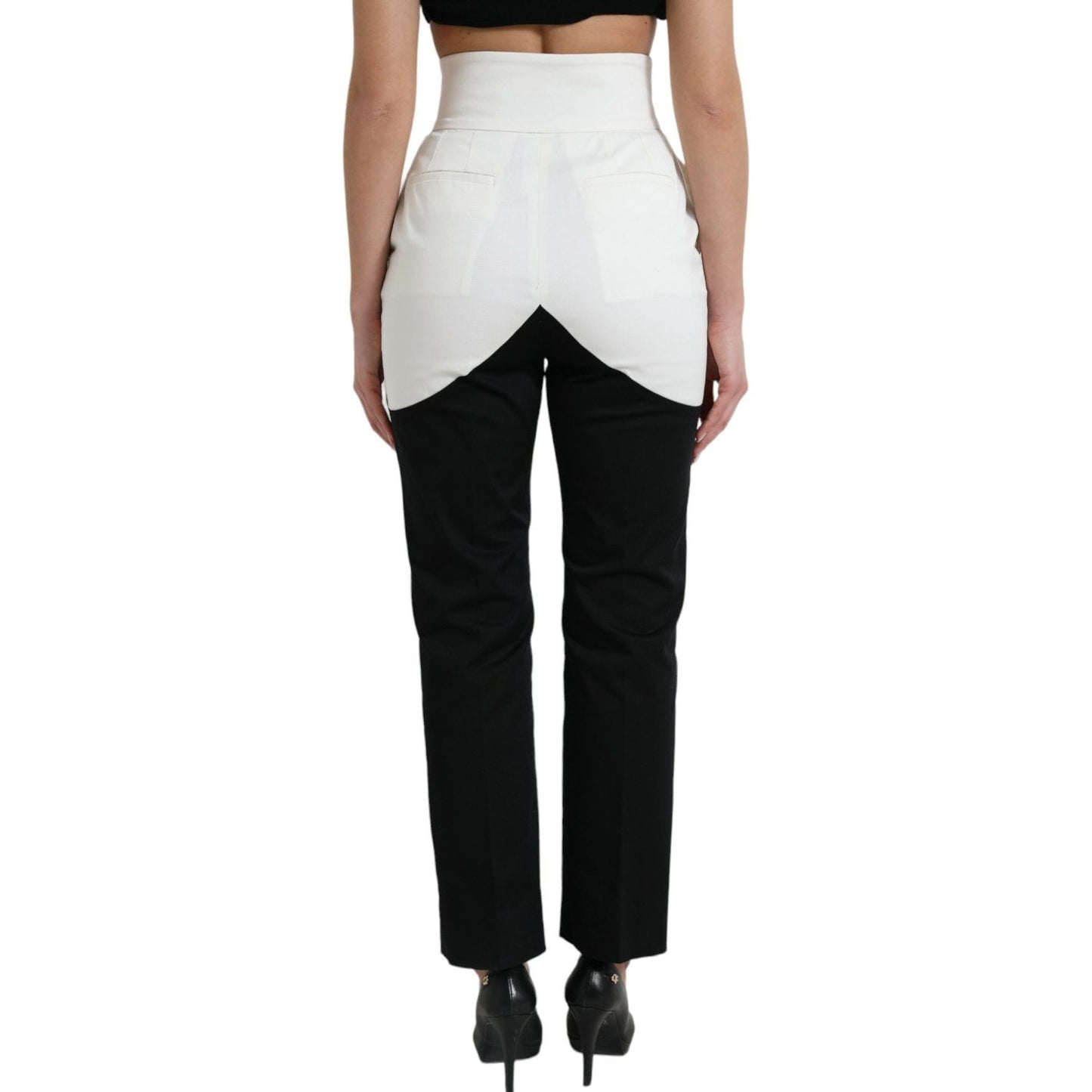 High Waist Tapered Chic Pants