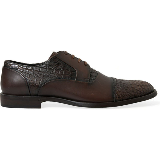 Elegant Textured Leather Oxford Dress Shoes