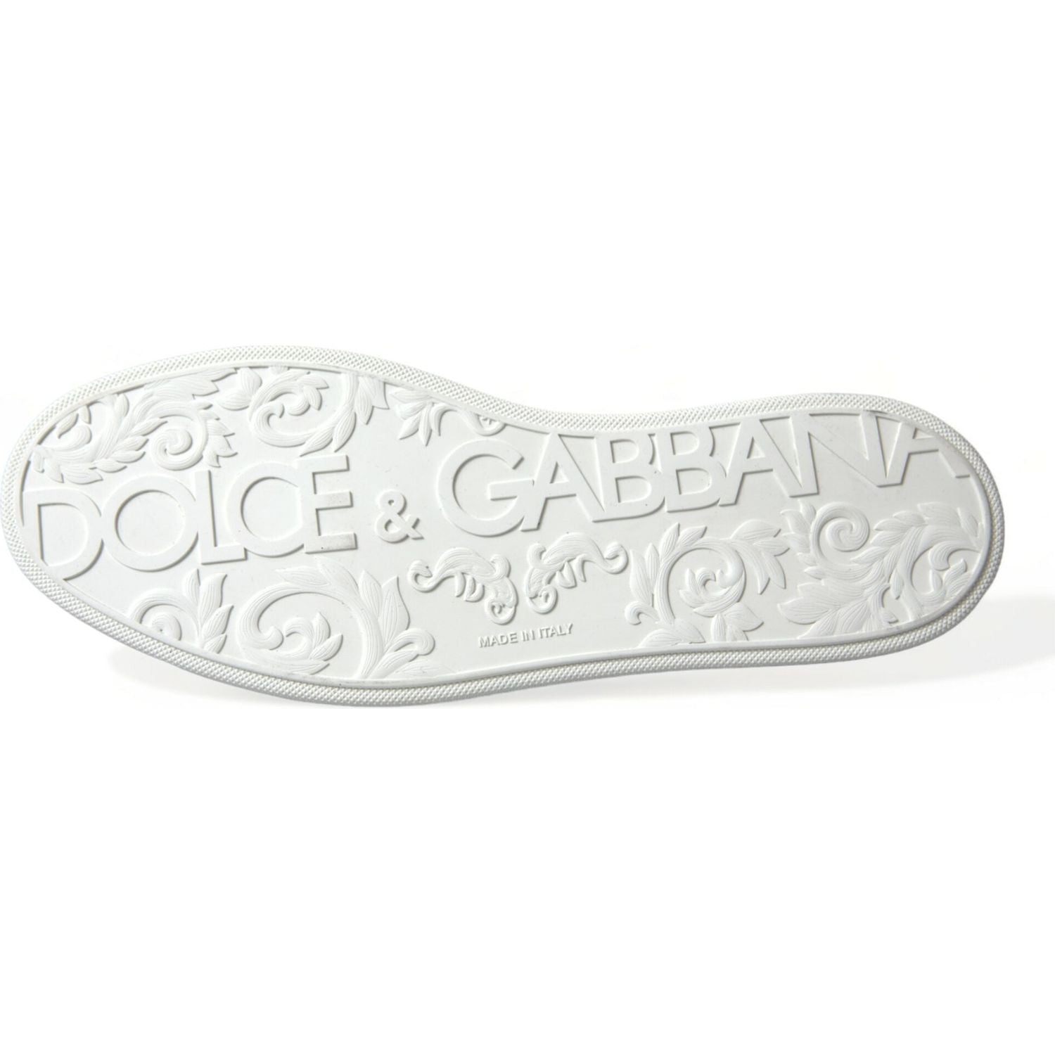 حذاء دولتشي آند غابانا الأنيق المصنوع من الجلد باللون البيج