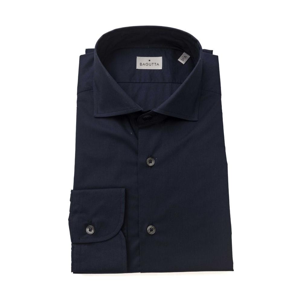 Elegant Slim Fit French Collar Shirt