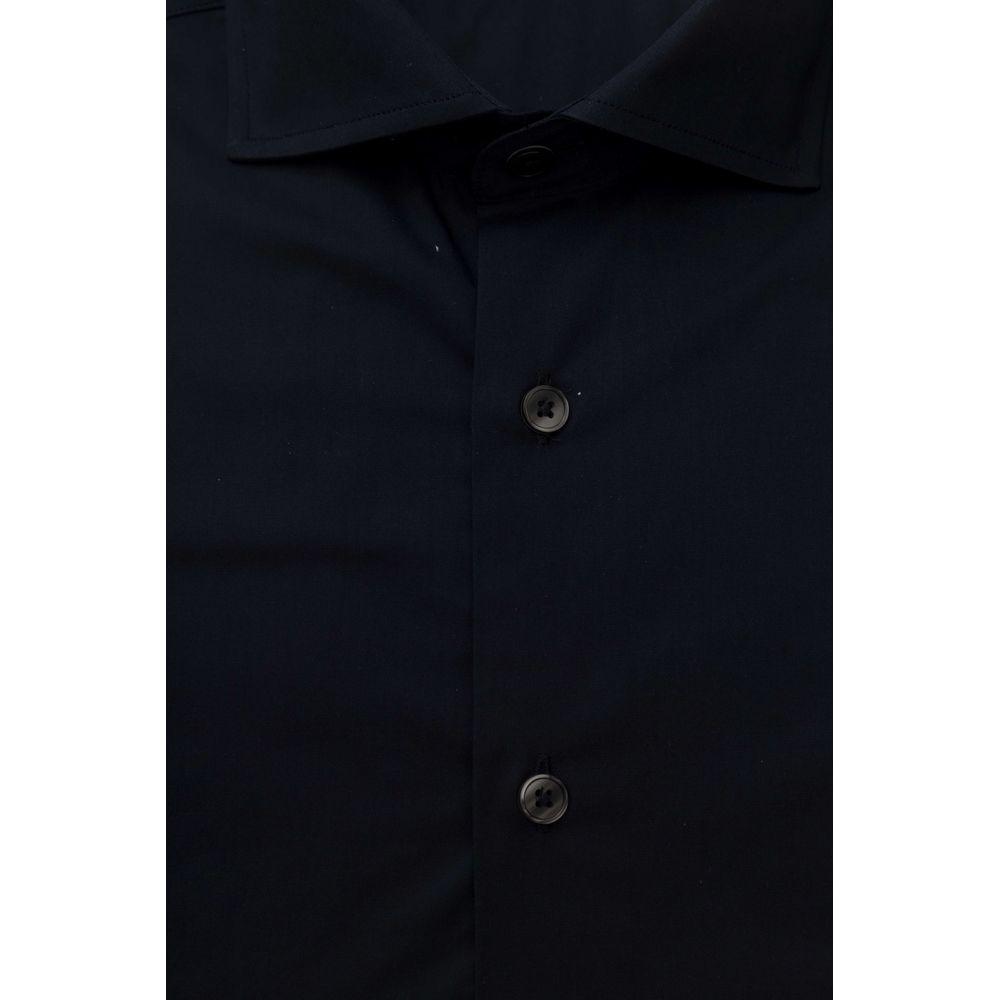 Elegant Slim Fit French Collar Shirt