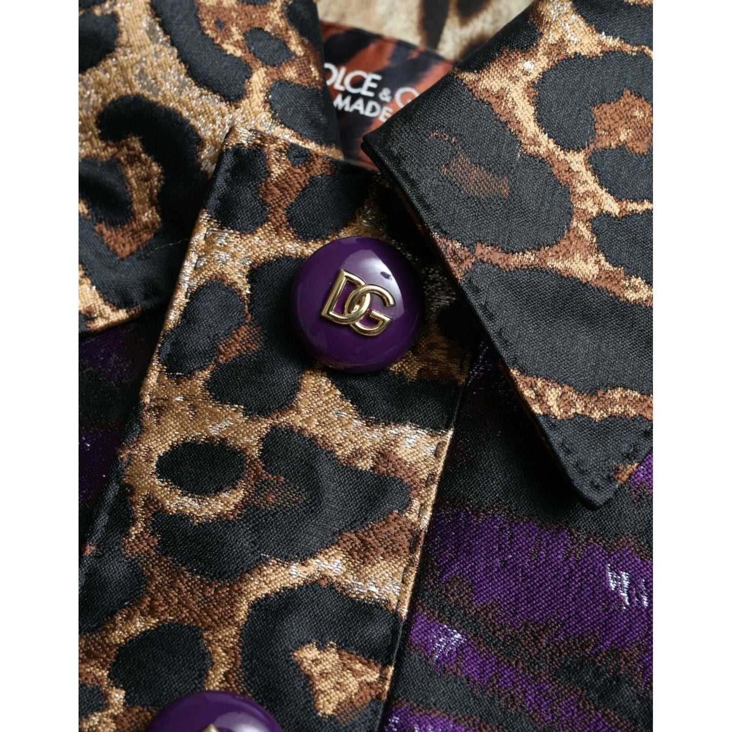 Exquisite Jacquard Trench With Tiger Motif