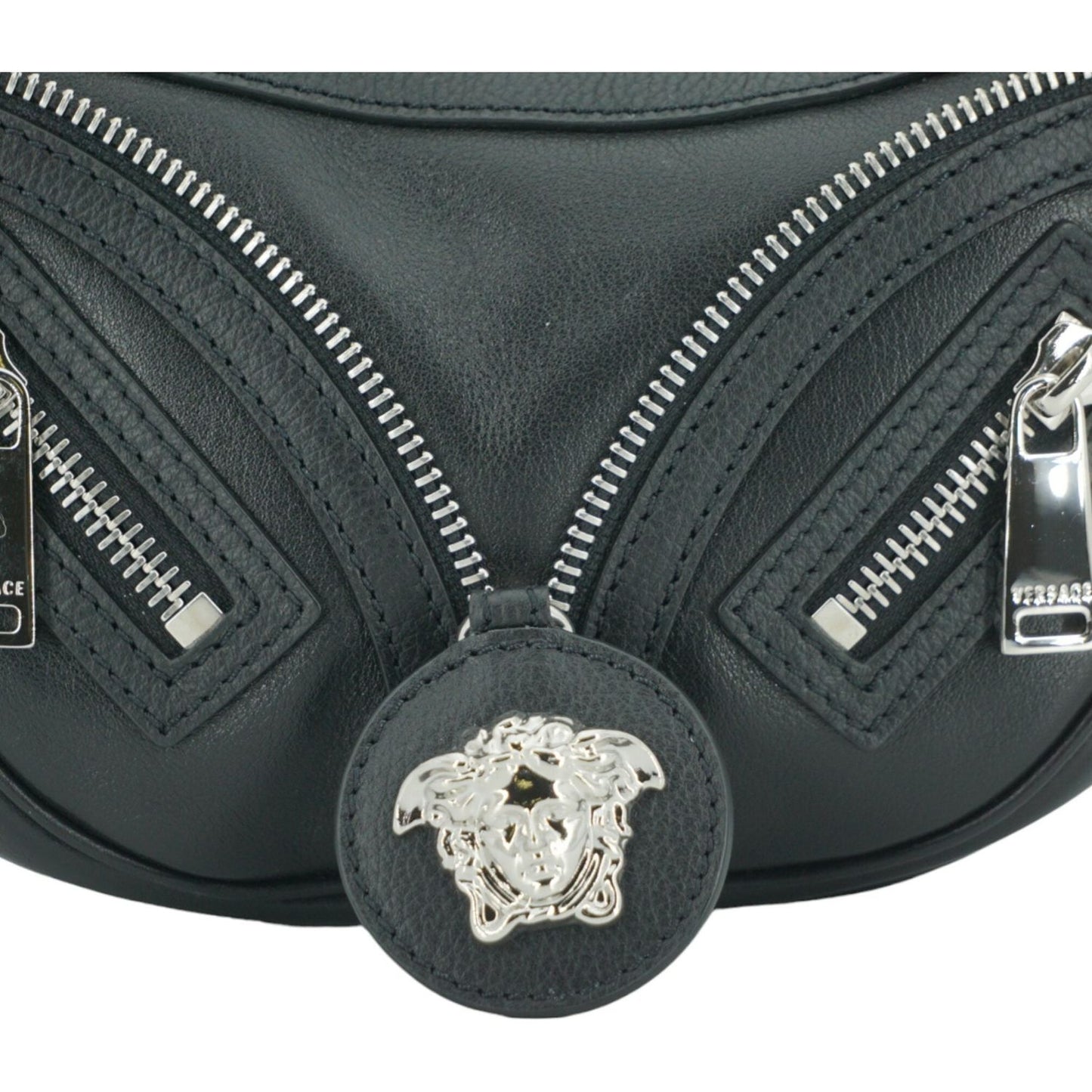 Elegant Black Mini Hobo Shoulder Bag