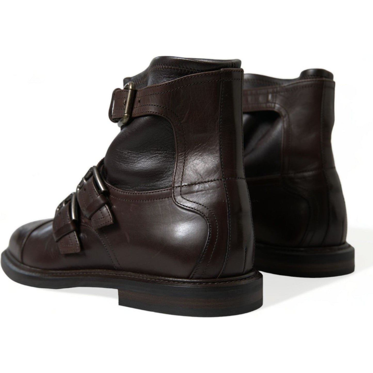 Elegant Mens Leather Ankle Boots