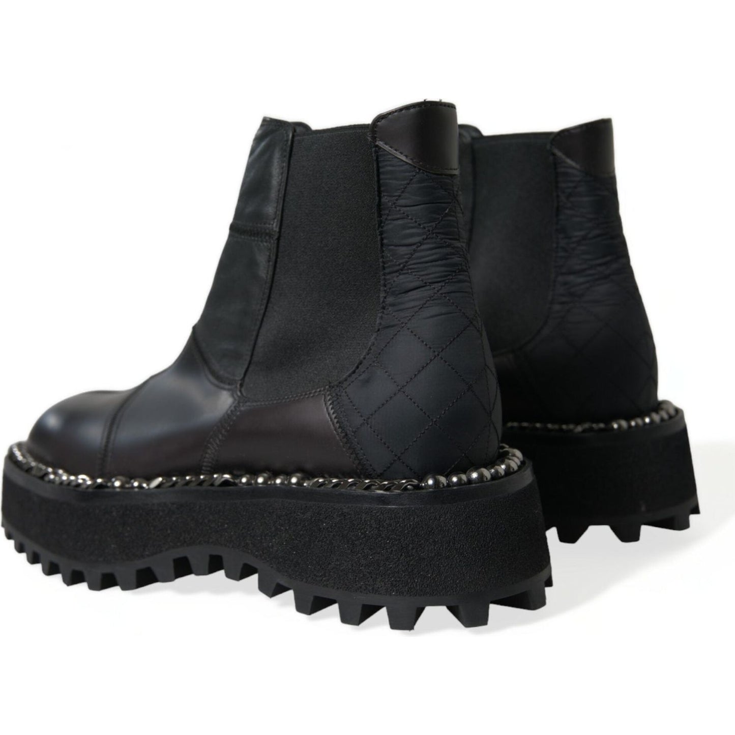 Elegant Black Chelsea Slip-On Boots