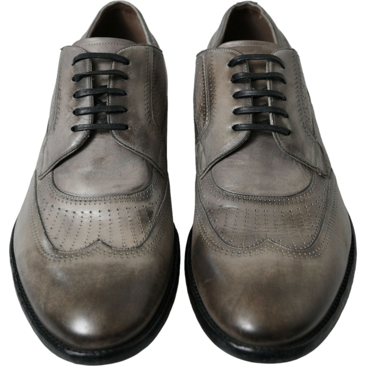 Elegant Calfskin Derby Lace-Ups