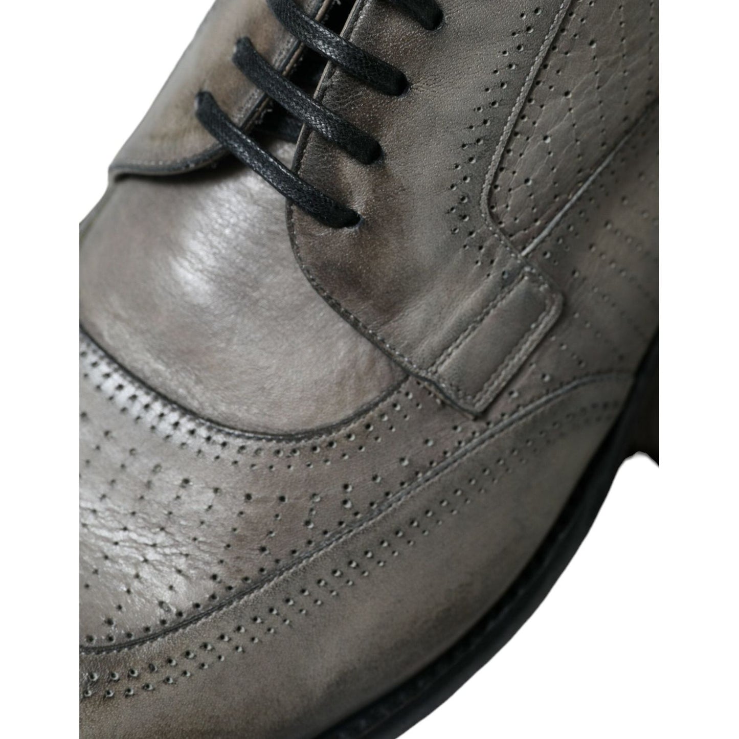 Elegant Calfskin Derby Lace-Ups