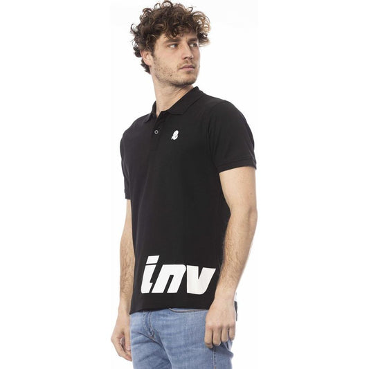 Sleek Short Sleeve Polo in Classic Black