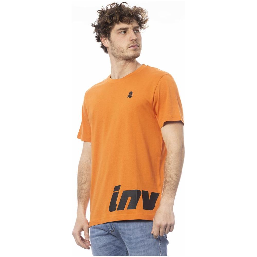 Invicta Vibrant Orange Crew Neck Logo Tee Invicta