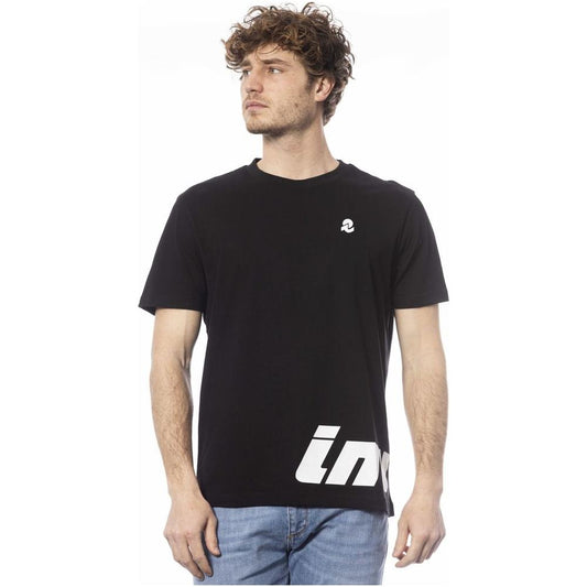 Elegant Crew Neck Logo Tee Invicta