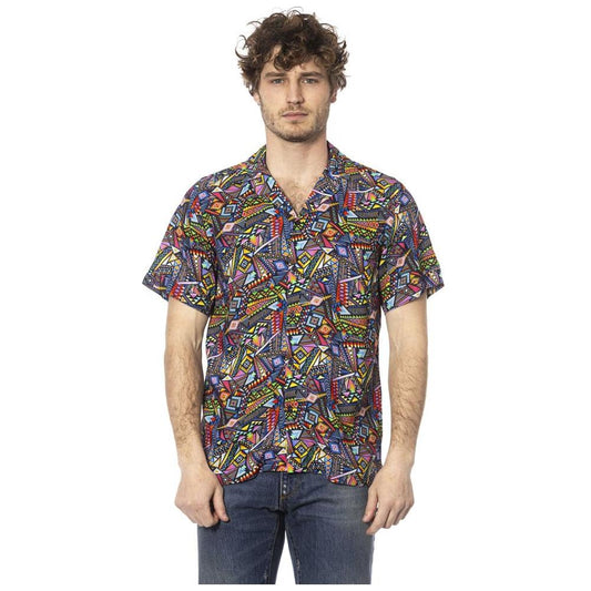 Distretto12 Chic Short Sleeve Summer Shirt Distretto12