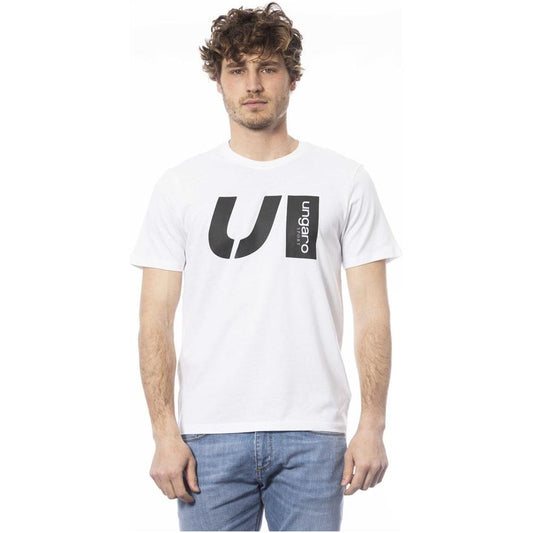 Ungaro Sport Elegant Crew Neck Cotton Tee Ungaro Sport