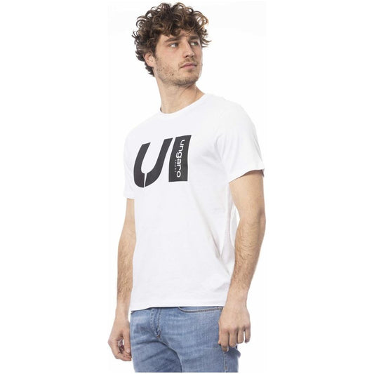 Ungaro Sport Elegant Crew Neck Cotton Tee Ungaro Sport