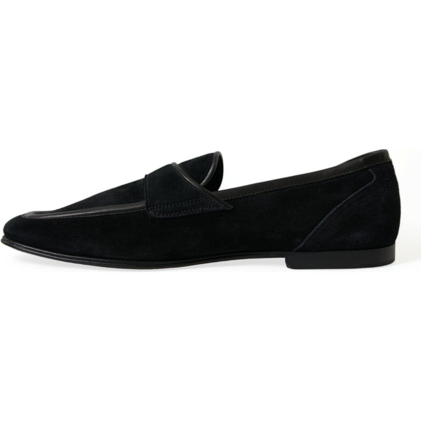 Elegant Velvet Black Loafers for Men