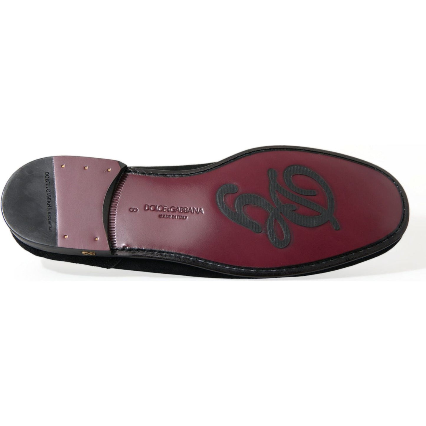 Elegant Velvet Black Loafers for Men