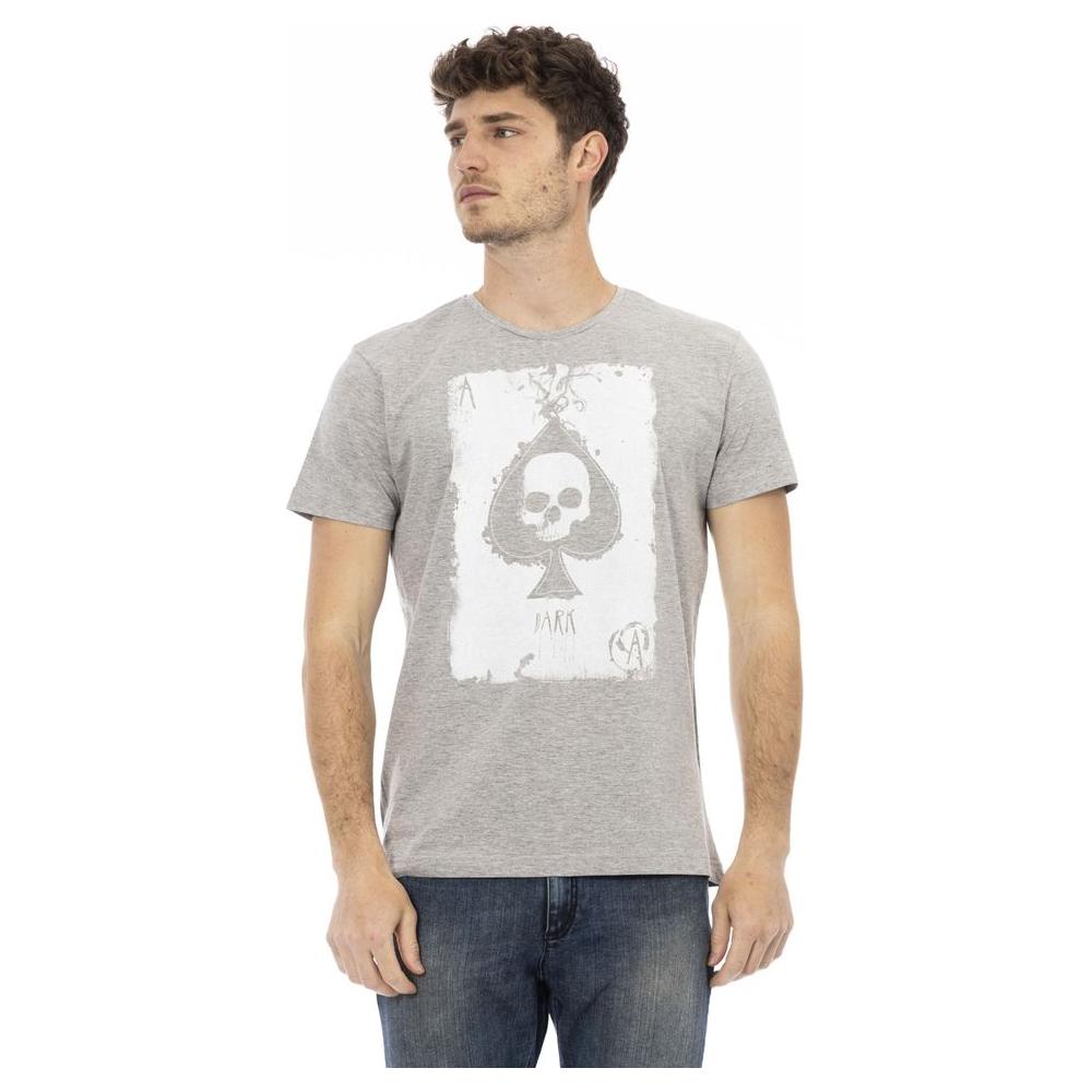 Elevate Casual Chic with Sleek Gray Tee