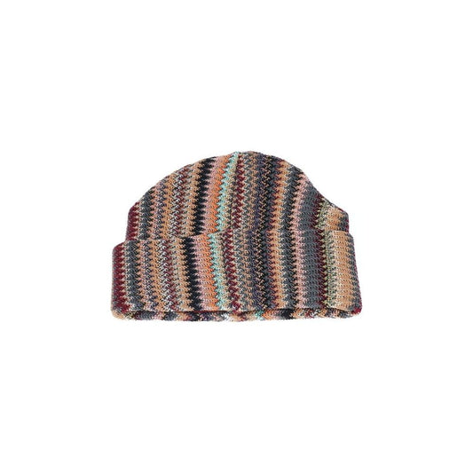 Geometric Fantasy Chic Multicolor Wool Hat