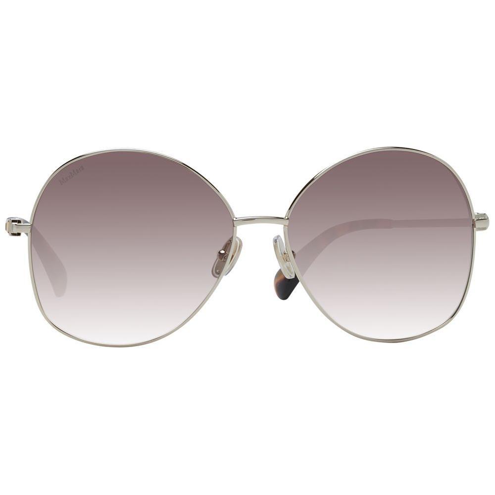 Max Mara Gold Metal Sunglasses Max Mara