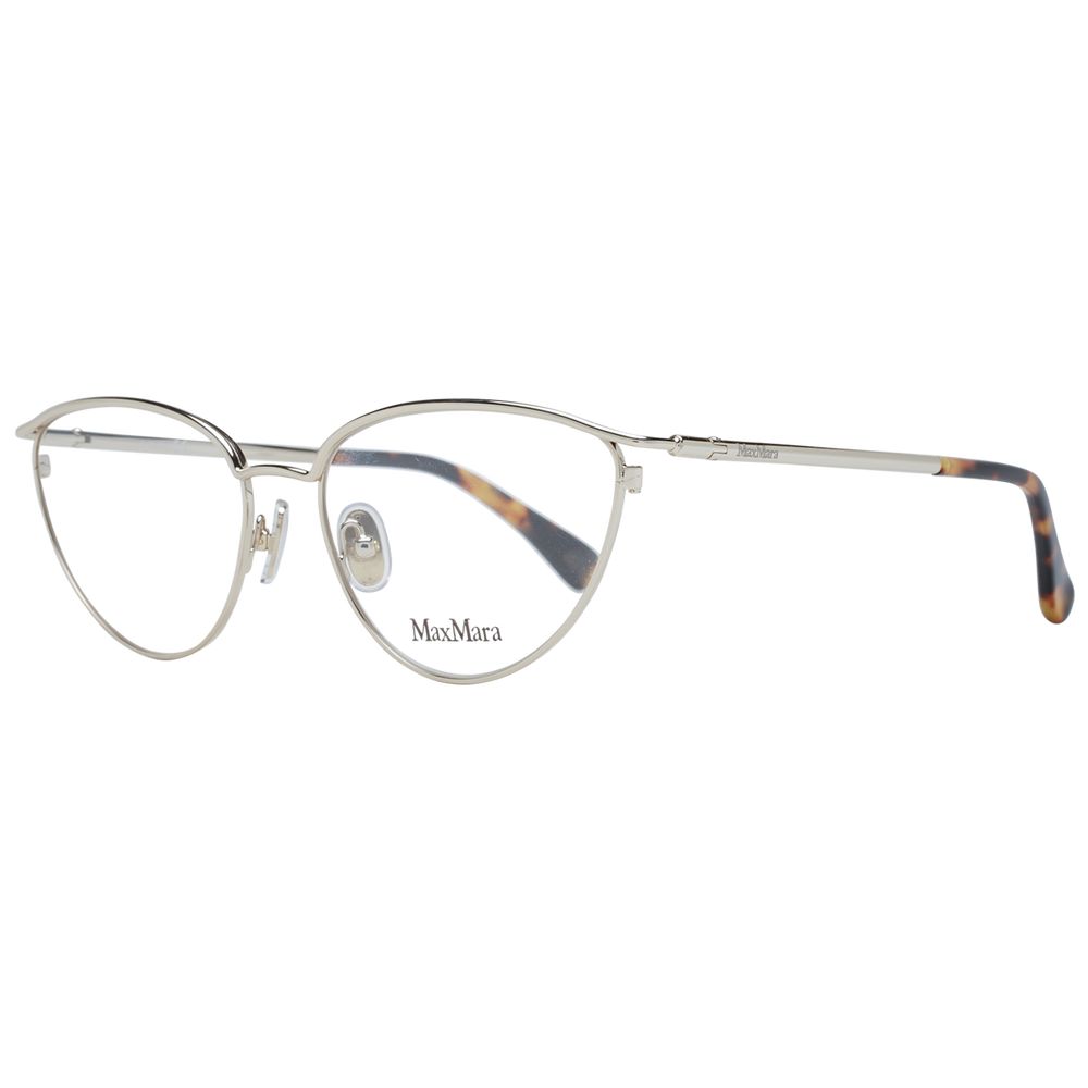 Max Mara Gold Metal Glasses (Frames) Max Mara
