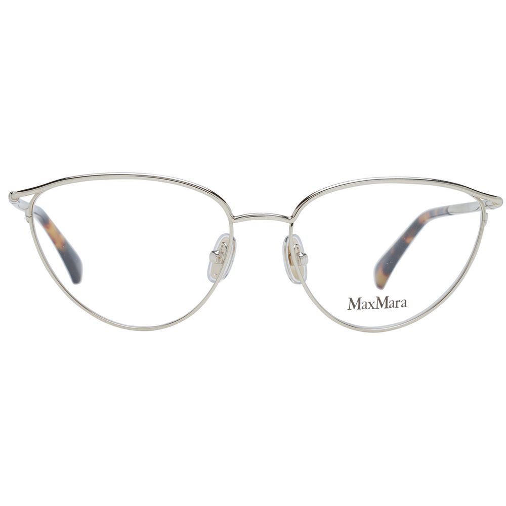 Max Mara Gold Metal Glasses (Frames) Max Mara
