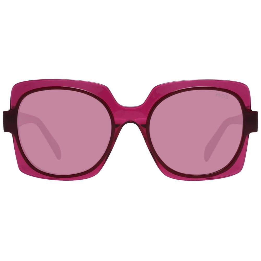 Burgundy Women Sunglasses