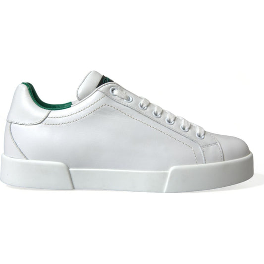 Dolce & Gabbana Elegant Portofino Calfskin Sneakers Dolce & Gabbana