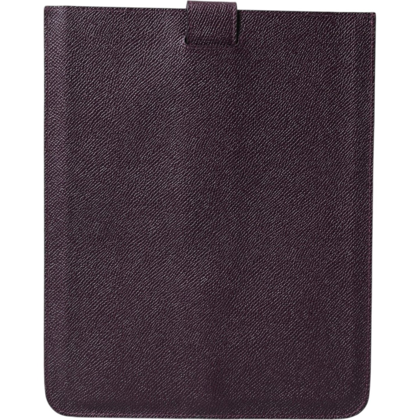 Elegant Leather Tablet Pouch in Rich Brown