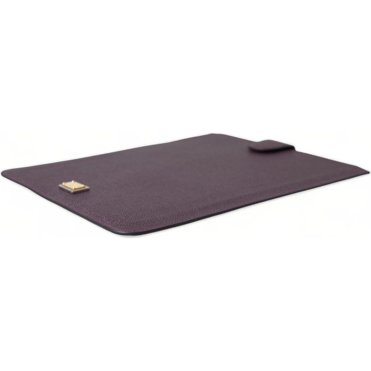 Elegant Leather Tablet Pouch in Rich Brown