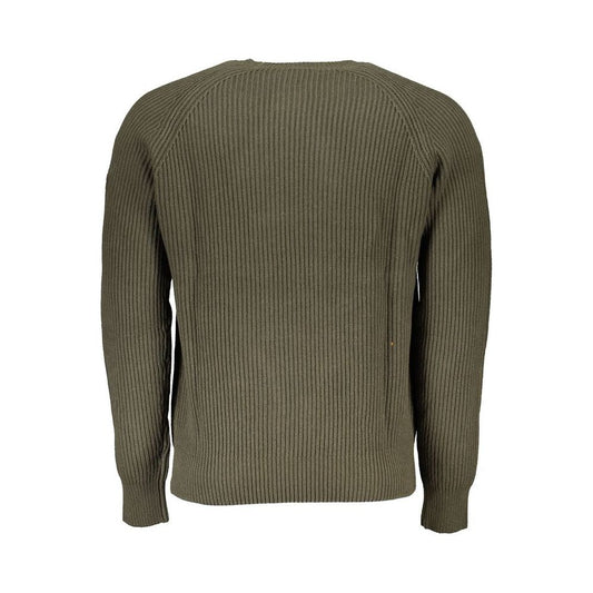 Sustainable Crew Neck Sweater with Contrast Detail