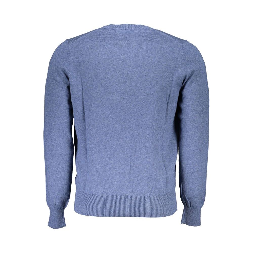 Eco-Chic Crew Neck Sweater in Blue