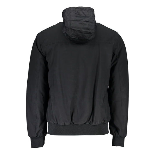 Chic Eco-Friendly Men's Jacket with Removable Hood