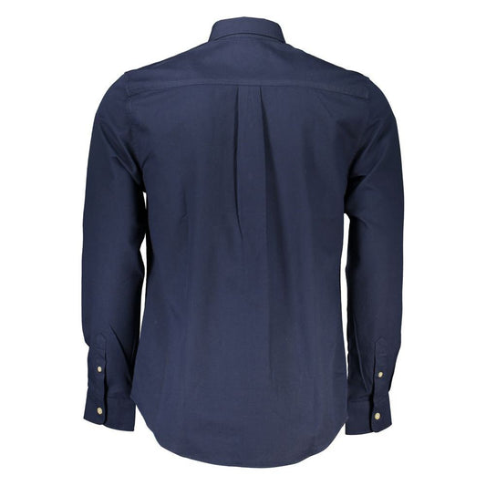 Blue Regular Fit Long Sleeved Shirt