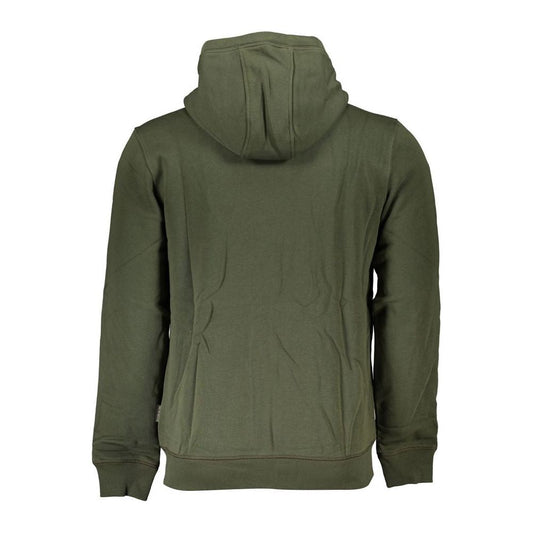 Emerald Fleece Zip Hoodie - Cozy Regular Fit