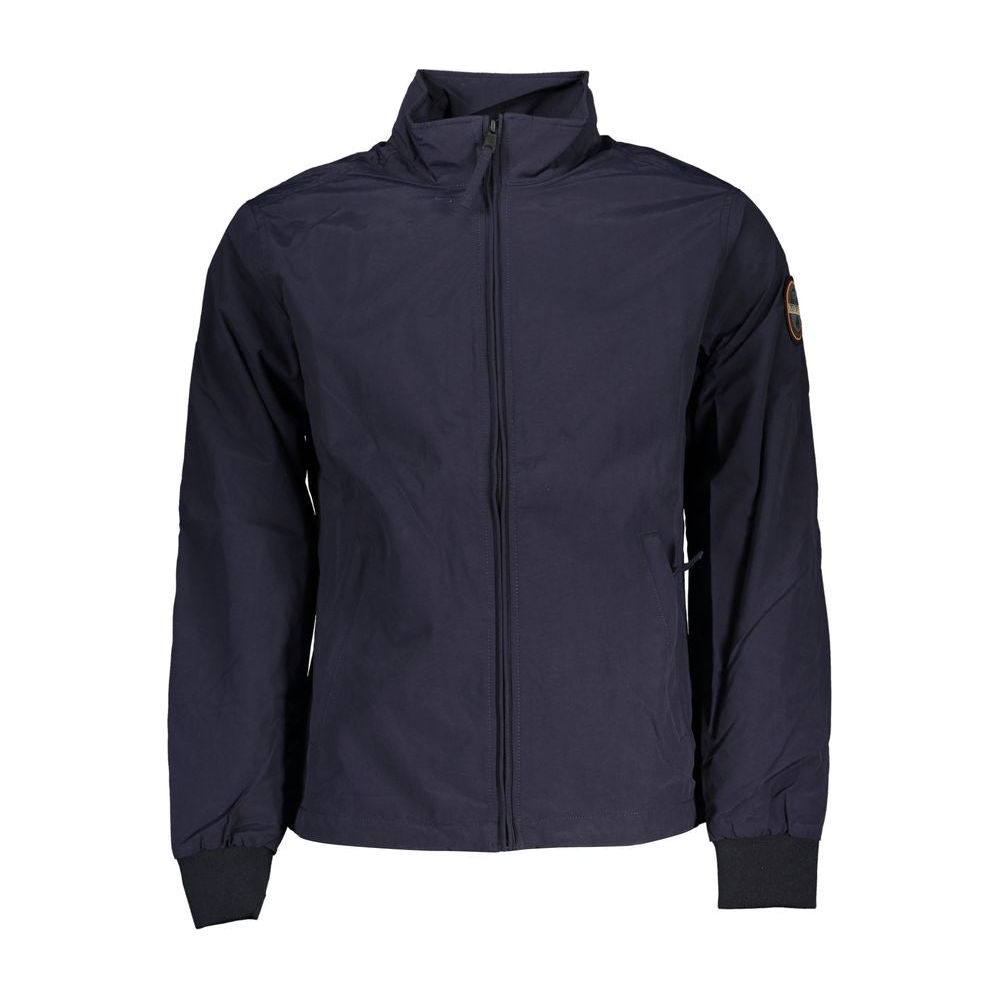 Sleek Waterproof Sports Jacket with Contrast Details