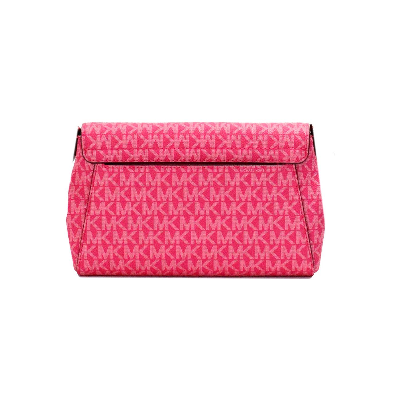 Jet Set Medium Electric Pink Convertible Pouchette Crossbody Bag